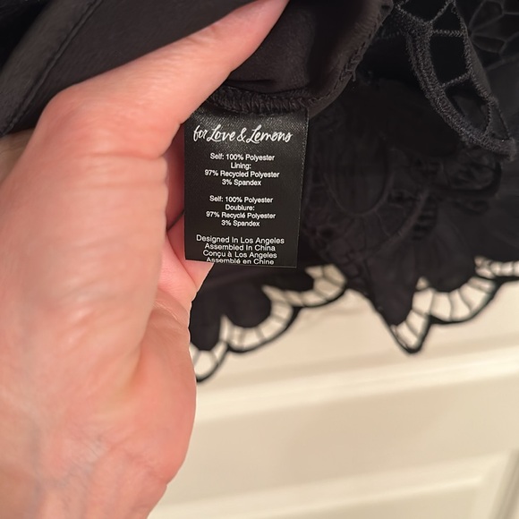 For Love & Lemons Malika Mini Dress - Picture 4 of 4